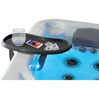 Life Spa Tray Table flexibles Whirlpool Tablett Tisch für Getränke und Snacks Getränkehalter