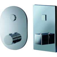 Dornach Concealed Single Function Control Shower Valve Round and Square Option, Round