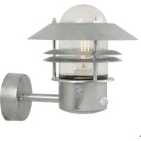Nordlux Blokhus Applique murale in acciaio galvanizzato 23 cm