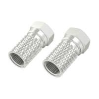 HAMA Prise F 8,0 mm, paquet de 2