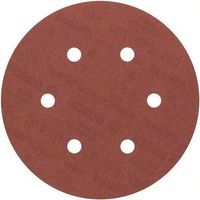 DSV Klettscheibe Durchmesser 150mm, Korngröße 40, 8+1 Löcher, 5 Stück