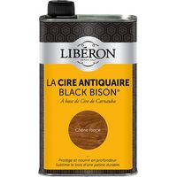 Black Bison Wachs 0,5l Dunkle Eiche - Liberon