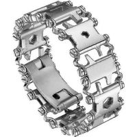 Bracelet à outils multifonctions Bracelet de réparation en acier inoxydable Bracelet en acier inoxydable pour outils multiples