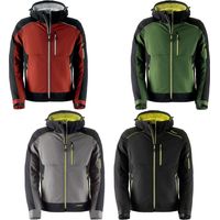 Kapriol Dynamic Arbeitsjacke aus Softshell - M - Grau