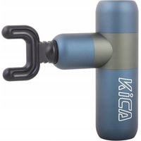 Masseur vibrant CHIGOODS, modèle KiCA 2, avec étui de rangement et 4 têtes de massage, bleu.