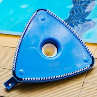 Nettoyeur de Piscine Triangle, Brosse de Nettoyage pour Piscine, Outil de Nettoyage de Piscine