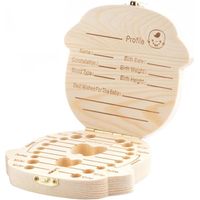 Tooth box for children - Boy brown