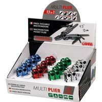 Multi Pliers, pinze tascabili multifunzione 13 in 1, espositore 16 pz