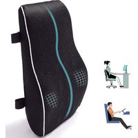 Lumbar Support Pillow For Office Chair Car Memory Foam Back Cushion For Back