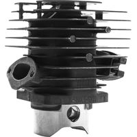 Ensemble thermique pour tronçonneuse 62Cc - Cylindre complet + piston de remplacement pour les moteurs 2 temps 62Cc