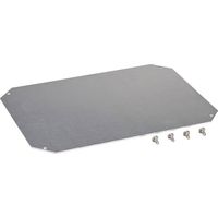 Fibox 6418074082565 Placa de montaje acero 350x250 mm