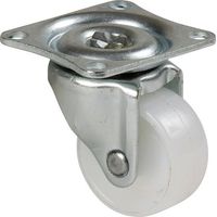 Roulette Unic Plastique 30mm Roulette à Oeil Plastique Blanc - Prodif Somec
