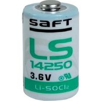 Lithium-Batterie 1/2AA 3,6V 1300mA 14,5x25mm ER14250 SAFT