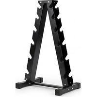 Centra Hex Dumbbells Stand 5-40kg Set Weight Storage Holder Rack Steel 6 Tier