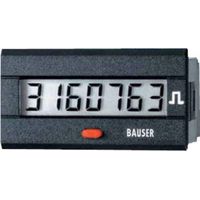Bauser 3810 Contador digital negro robusto industrial