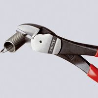 KNIPEX 74 01 200 Tronchese laterale per meccanica tipo "forte" rivestiti in resina sintetica atramentata nera 200 mm