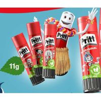 Pritt Colla Stick 11g Permanente - Confezione da 100 pezzi - Non tossica