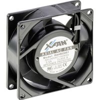 X-Fan RAH8038S1 Axiallüfter 230 V/AC 36 m³/h (L x B x H) 80 x 80 x 38 mm