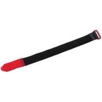 Fastechr cinta autoadherente negra y roja 195x25 mm pack 5