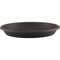 Soucoupe Ronde Anthracite 35cm Protection Efficace Pour Vos Sols - Artevasi