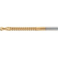 ALPEN Universal-Fräsbohrer HSS-TIN Länge 93 mm Bohrer ø 6 mm