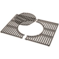 Grille GBS en fonte émaillée pour barbecue Genesis 300 – Centre amovible pour accessoires – Compatible avec Weber Genesis 300