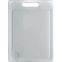 Planche à découper 35 x 25 cm - plastique - blanc - ALUMINIUM ET PLASTIQ