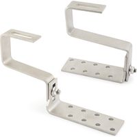 GS-TC - GANCHO SALVATEJA AJUSTABLE PARA TEJA CURVA. INOX A2 080-120-01