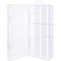 Scatola portaoggetti inline kleinteilebox 10 scomparti clip