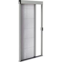 Moustiquaire plissée L1200 x H 2400 mm - Gris 7038