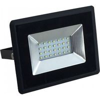 Proiettore LED esterno 20 W, IP65, nero, luce bianca fredda 6400 K, flusso luminoso 1700 lm, alimentazione 220–240 V CA, durata 20.000 h
