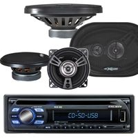 Car Pack Calibro RMD046BT-2 75W x 4 - Bluetooth + 2 altoparlanti da 100W XSound