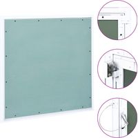 Trappe de Révision Visite, Panneau d'accès, Panneau d'inspection durableCadre en aluminium plaque de plâtre 600x600 mm MAE2237