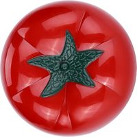 Mechanischer, tomatenförmiger Timer mit 60-Minuten-Countdown, ein unverzichtbares Zubehör zum Kochen und Backen (7,2 x 5,5 cm).