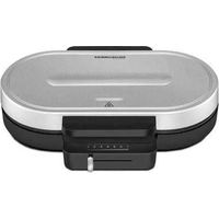 Rommelsbacher WA 1250 gofrera de 1250 W para 2 gofres con forma de coraz贸n antiadherente