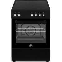 Cuisinière vitrocéramique BERTAZZONI LA GERMANIA CD2VN - 4 foyers - 3315 W - 60 cm - Noir