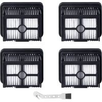 ALLIANDISLot De 4 Filtres Hepa Pour Dreame H12 Pro / H12 Dual / H12 Pro Ultra / H13 Pro/H15 Pro Aspirateur Eau Et Poussière