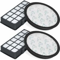Lot de 2 Filtres HEPA pour Rowenta Silence, Filtre de Rechange Accessoires ZR903701, Force Cyclonic 4AAAA RO7647EA RO7663EA RO7676EA RO7681EA (Modèle RO76xx) Aspirateurs H246