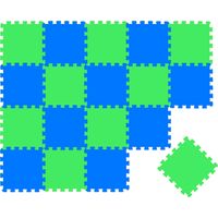 18 Tapis de Sol épais pour Bébé Enfant - 30x30 Dalles Puzzle Carré en Mousse EVA