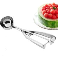 IJsschep Roestvrij Staal, Portioneerder Met Uitwerper Voor IJs, Meloenballen, Koekjesdeeg, Cakedeeg - 4 cm
