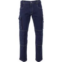 Stretch-Denim-Jeans Oberschenkeltasche Baril LMA - T.46 - 1624-T46