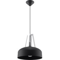 CASCO pendant lamp white/black