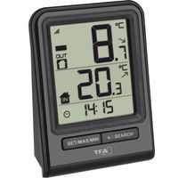 TFA Dostmann Termometro Prisma 30.3063 (Nero)