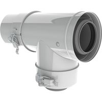 Remeha Pieza en T con tapa de sellado PPS, DN 80/125, M85051W