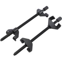 2 Pièces Compresseur Ressort Amortisseur 370mm Griffe Amortisseur Voiture, Type Forgé, pour Abaissement de Voitures Amortisseur de Chocs Compresseur de Montage 450322