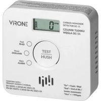 RILEVATORE MONOSSIDO DI CARBONIO A BATTERIA CON DISPLAY E ALLARME ACUSTICO