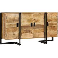 Aparador buffet mueble consola mueble de almacenamiento madera maciza de mango 150 cm 4402145