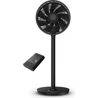 Duux Whisper Flex 2 Ventilateur sur Pied + Battery Pack – Ventilateur Silencieux – Noir