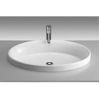 SANITANA CILE3E OVALO Lavabo Encimera Semi Encastre Blanco - ref: S10063550400000