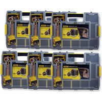 Stanley STA197483 Sortmaster Junior Organiser Tool Box Seal Tight 1-97-483 x6